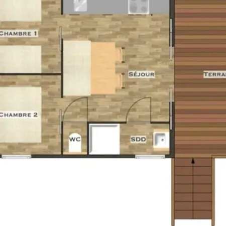 30m² Avec Terrasse Et Coffre-fort - Api-1-52-557 Le Fouilloux