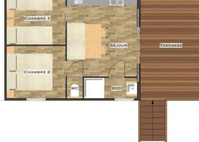 30m² Avec Terrasse Et Coffre-fort - Api-1-52-557 Le Fouilloux